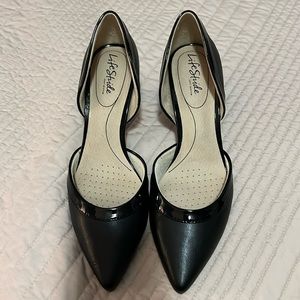 Life Stride Black Heels size 9.5 M